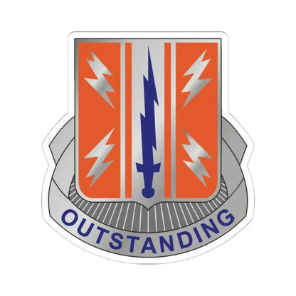 44 Signal Battalion (U.S. Army) STICKER Vinyl Kiss-Cut Decal 6 Inch White - The Sticker Space