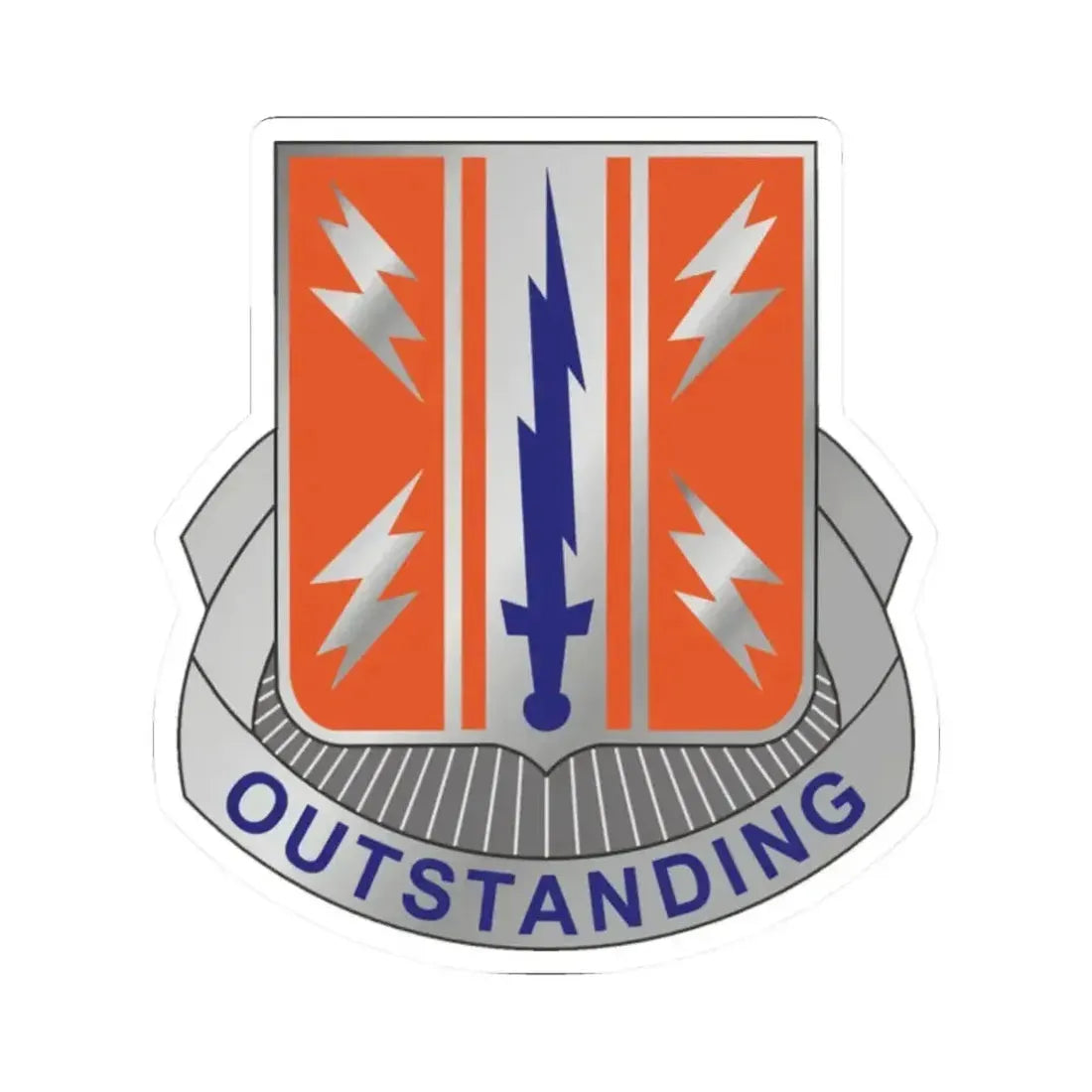 44 Signal Battalion (U.S. Army) STICKER Vinyl Kiss-Cut Decal - The Sticker Space