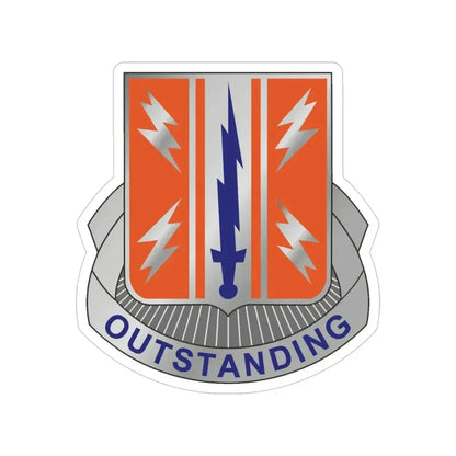 44 Signal Battalion (U.S. Army) Transparent STICKER Die-Cut Vinyl Decal 4 Inch - The Sticker Space