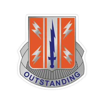 44 Signal Battalion (U.S. Army) Transparent STICKER Die-Cut Vinyl Decal 5 Inch - The Sticker Space