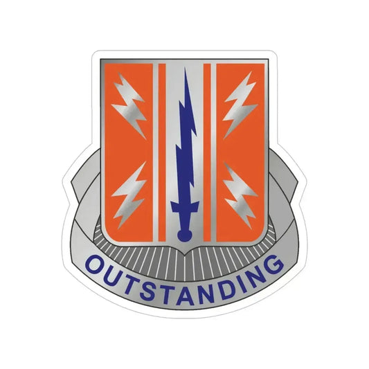 44 Signal Battalion (U.S. Army) Transparent STICKER Die-Cut Vinyl Decal 6 Inch - The Sticker Space