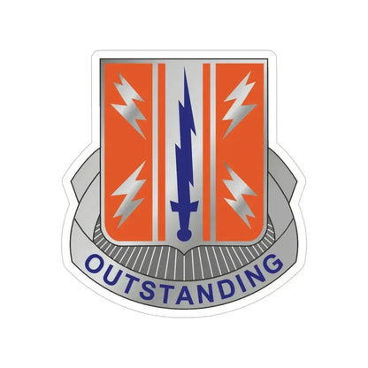 44 Signal Battalion (U.S. Army) Transparent STICKER Die-Cut Vinyl Decal 6 Inch - The Sticker Space