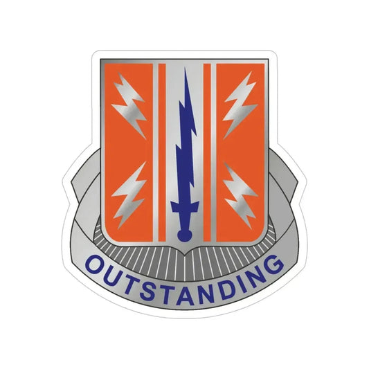 44 Signal Battalion (U.S. Army) Transparent STICKER Die-Cut Vinyl Decal 6 Inch - The Sticker Space