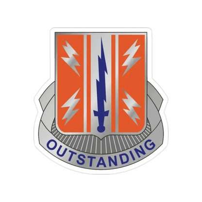 44 Signal Battalion (U.S. Army) Transparent STICKER Die-Cut Vinyl Decal - The Sticker Space