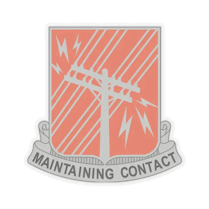 440 Signal Battalion (U.S. Army) STICKER Vinyl Kiss-Cut Decal 2 Inch Transparent - The Sticker Space