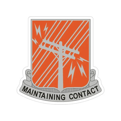 440 Signal Battalion (U.S. Army) Transparent STICKER Die-Cut Vinyl Decal - The Sticker Space
