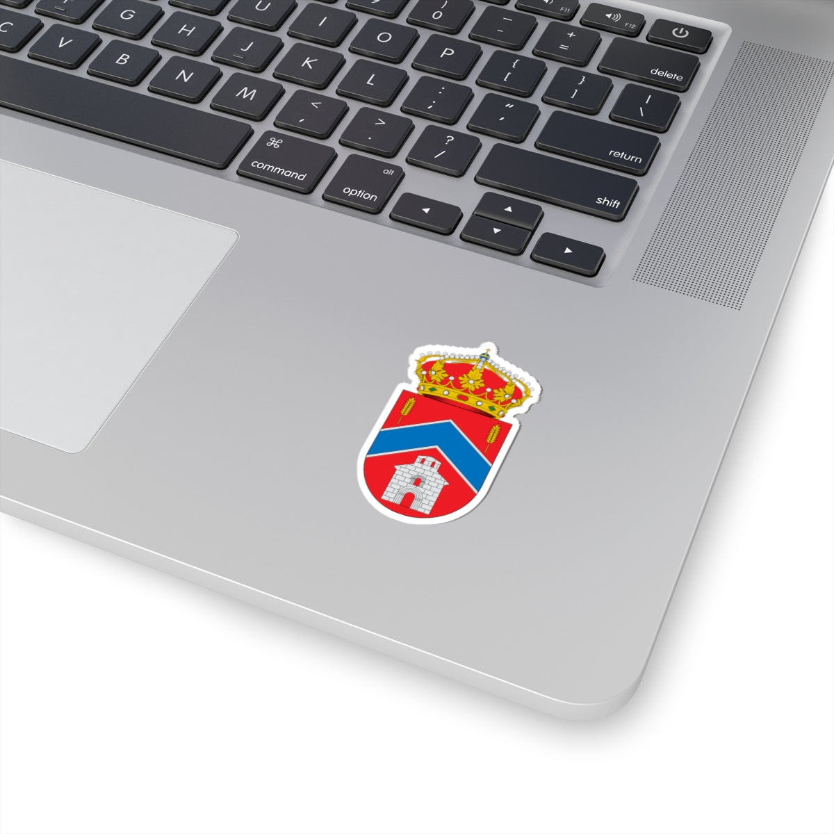 Escudo de Chalamera (Spain) (Coat of Arms) STICKER Vinyl Kiss-Cut Decal