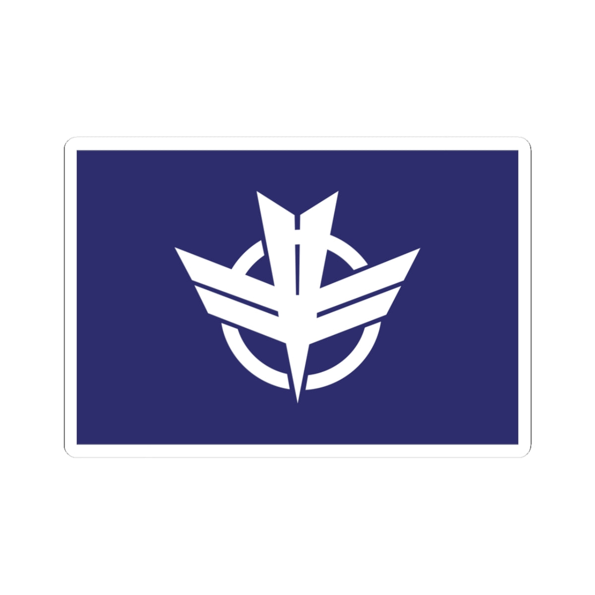 Flag of Shibata Miyagi (Japan) STICKER Vinyl Kiss-Cut Decal
