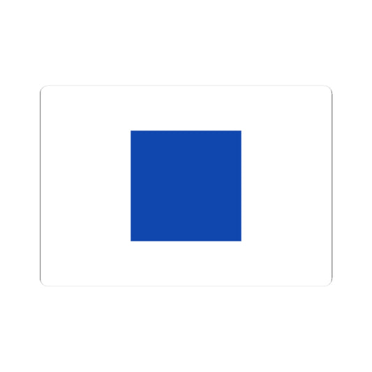 Flag maritime huelva (Spain) STICKER Vinyl Kiss-Cut Decal