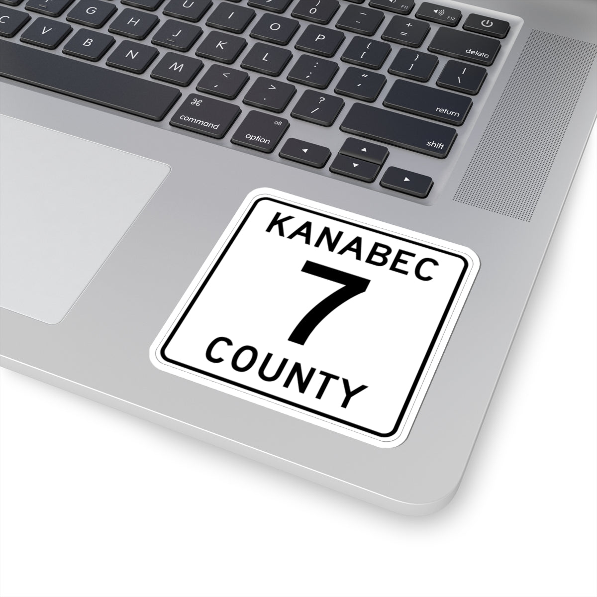 Kanabec County 7 MN (Minnesota) (Road Sign) STICKER Vinyl Kiss-Cut Decal