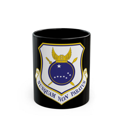 440th Airlift Wing (U.S. Air Force) Black Coffee Mug-11oz-The Sticker Space