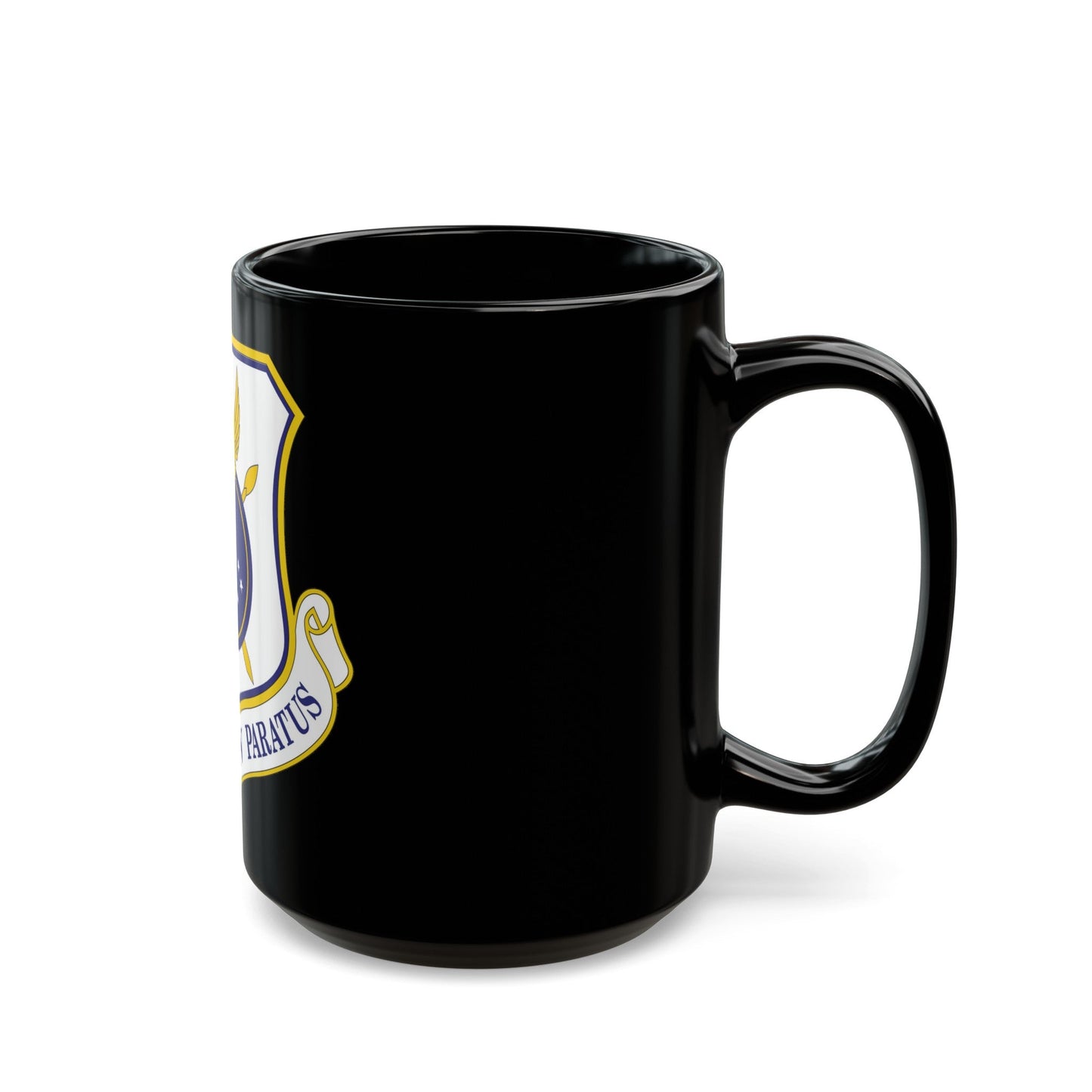 440th Airlift Wing (U.S. Air Force) Black Coffee Mug-The Sticker Space