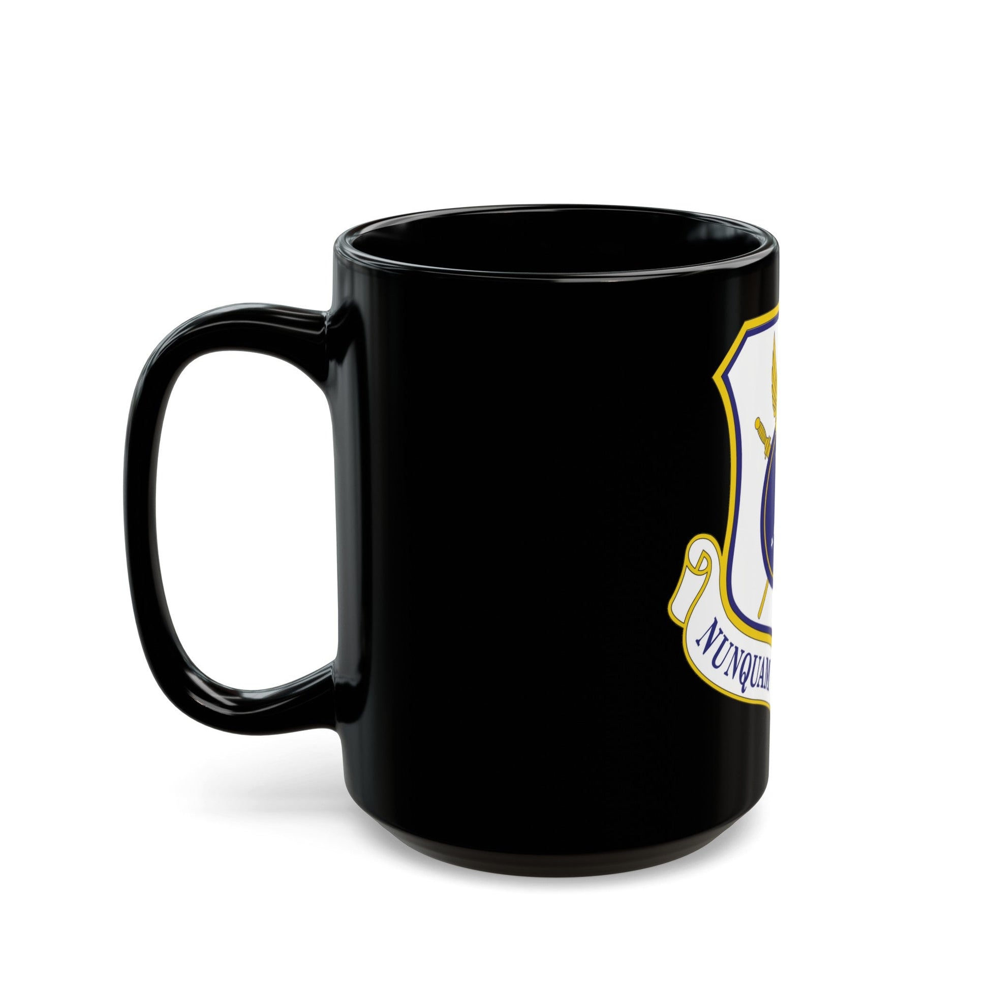 440th Airlift Wing (U.S. Air Force) Black Coffee Mug-The Sticker Space