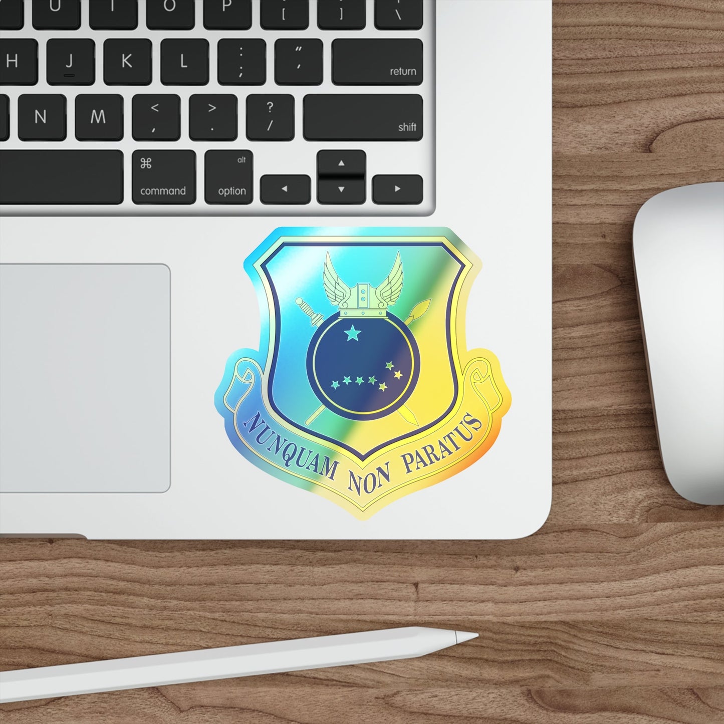 440th Airlift Wing (U.S. Air Force) Holographic STICKER Die-Cut Vinyl Decal-The Sticker Space