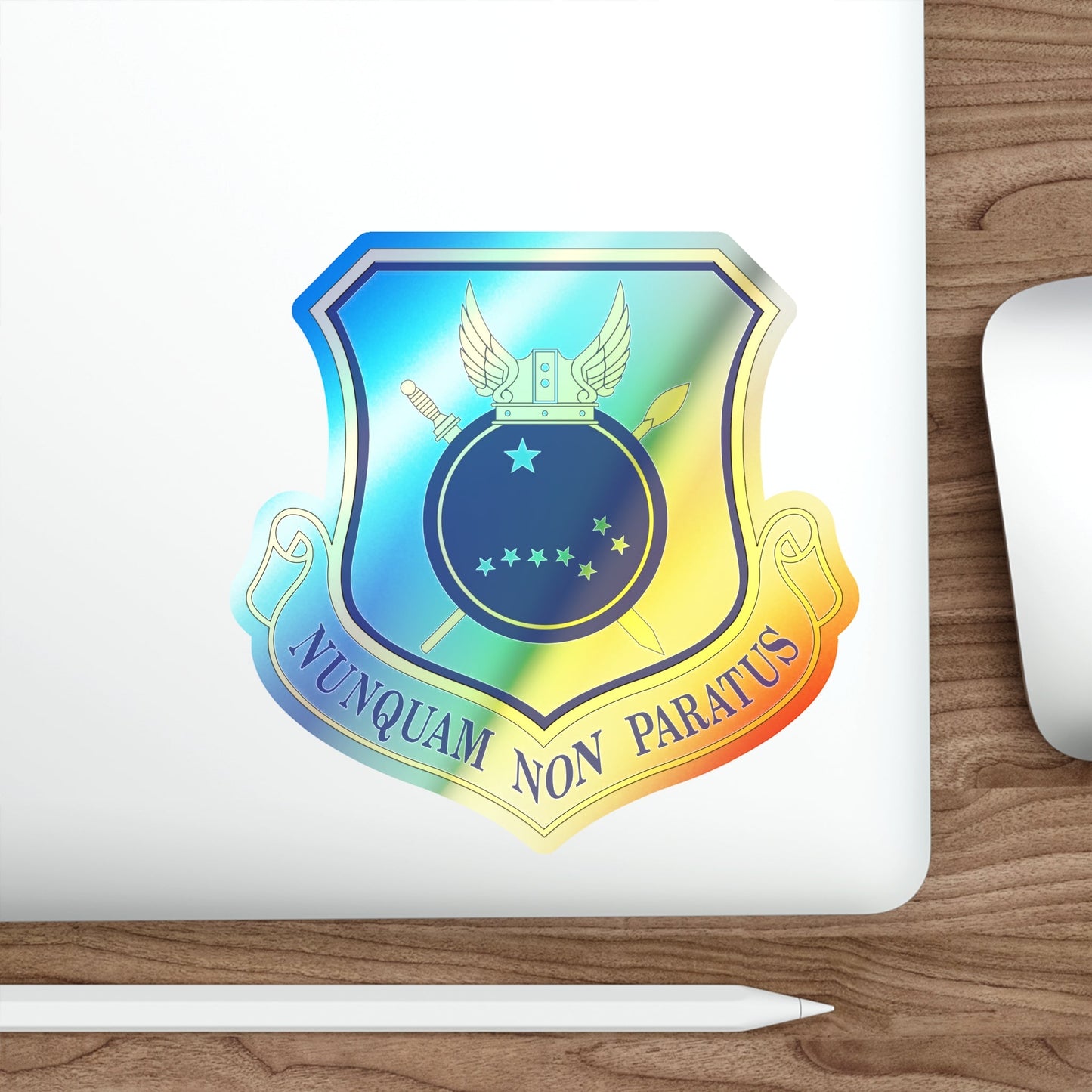 440th Airlift Wing (U.S. Air Force) Holographic STICKER Die-Cut Vinyl Decal-The Sticker Space