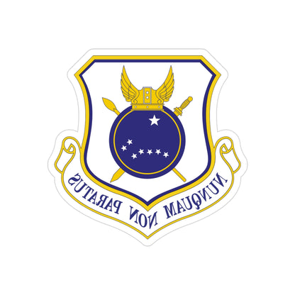 440th Airlift Wing (U.S. Air Force) REVERSE PRINT Transparent STICKER-3" × 3"-The Sticker Space