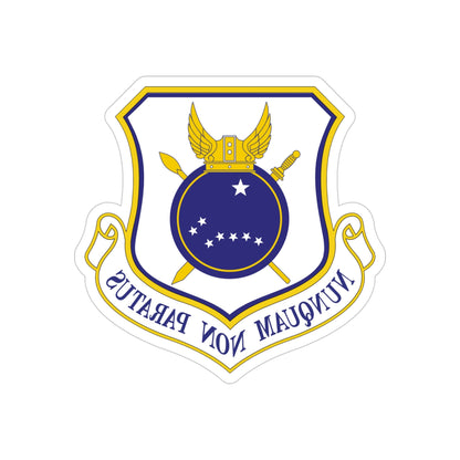 440th Airlift Wing (U.S. Air Force) REVERSE PRINT Transparent STICKER-4" × 4"-The Sticker Space