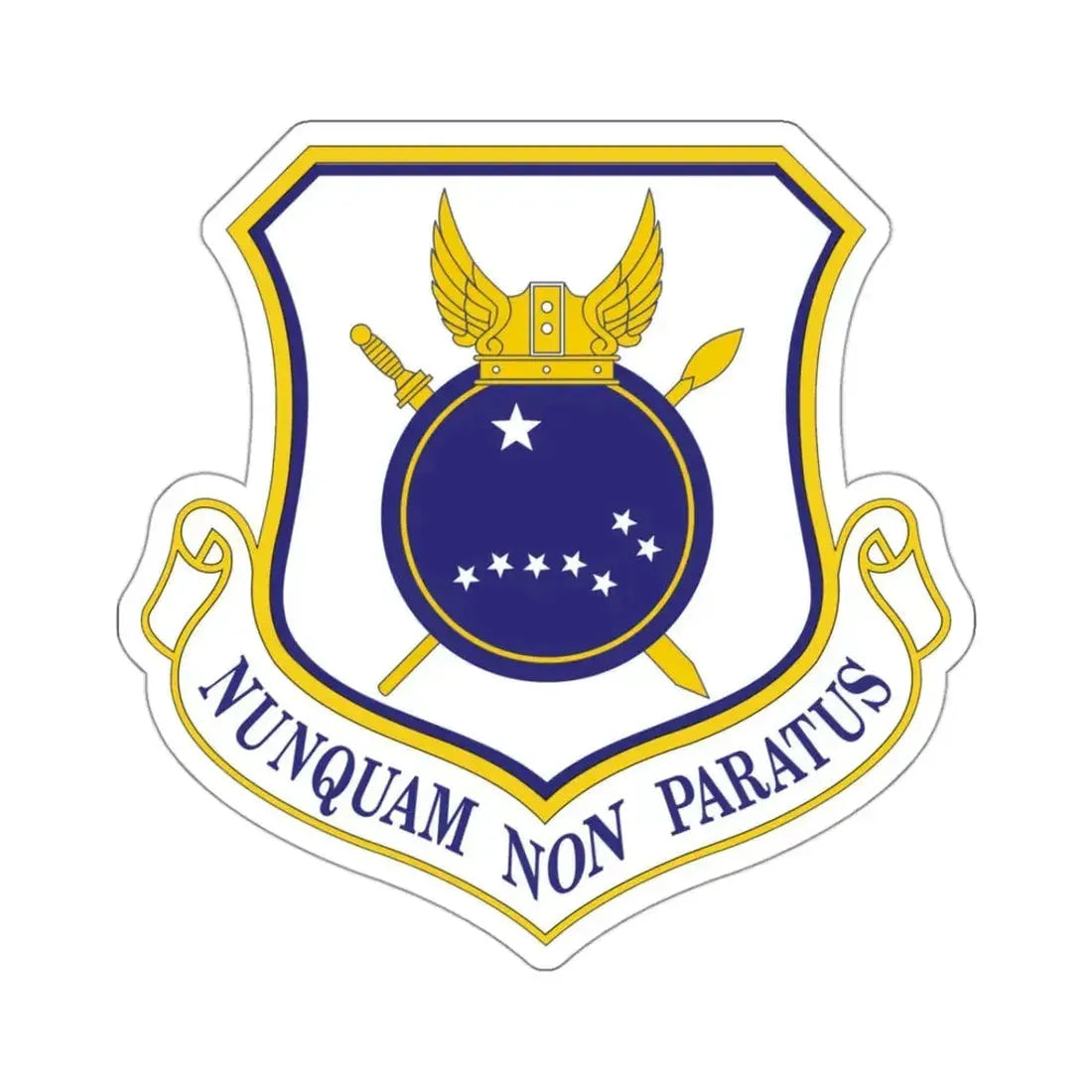 440th Airlift Wing (U.S. Air Force) STICKER Vinyl Kiss-Cut Decal 3 Inch White - The Sticker Space