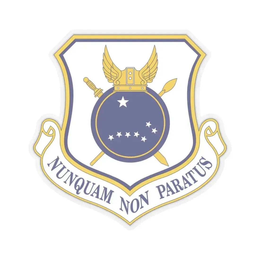 440th Airlift Wing (U.S. Air Force) STICKER Vinyl Kiss-Cut Decal 4 Inch Transparent - The Sticker Space