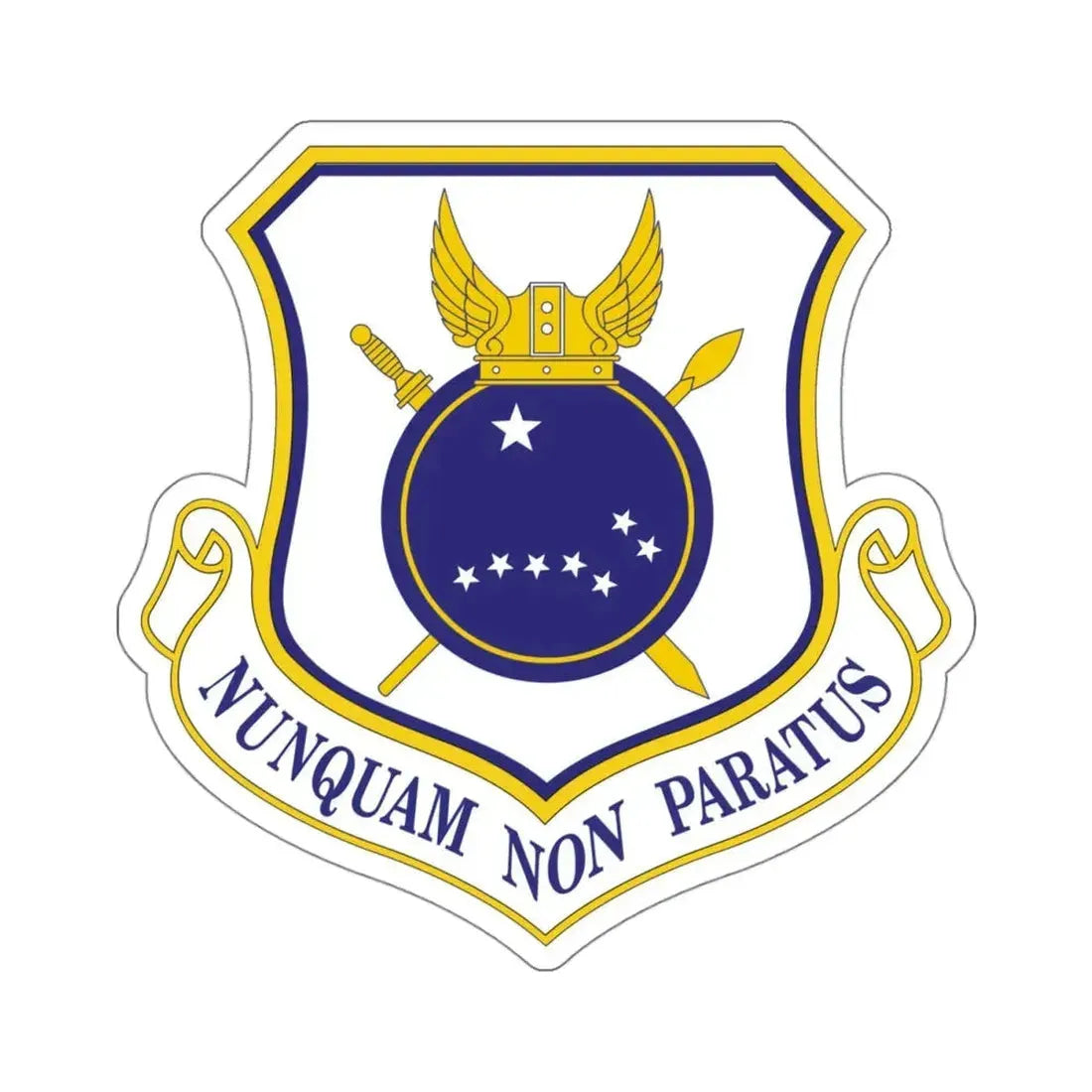 440th Airlift Wing (U.S. Air Force) STICKER Vinyl Kiss-Cut Decal 4 Inch White - The Sticker Space