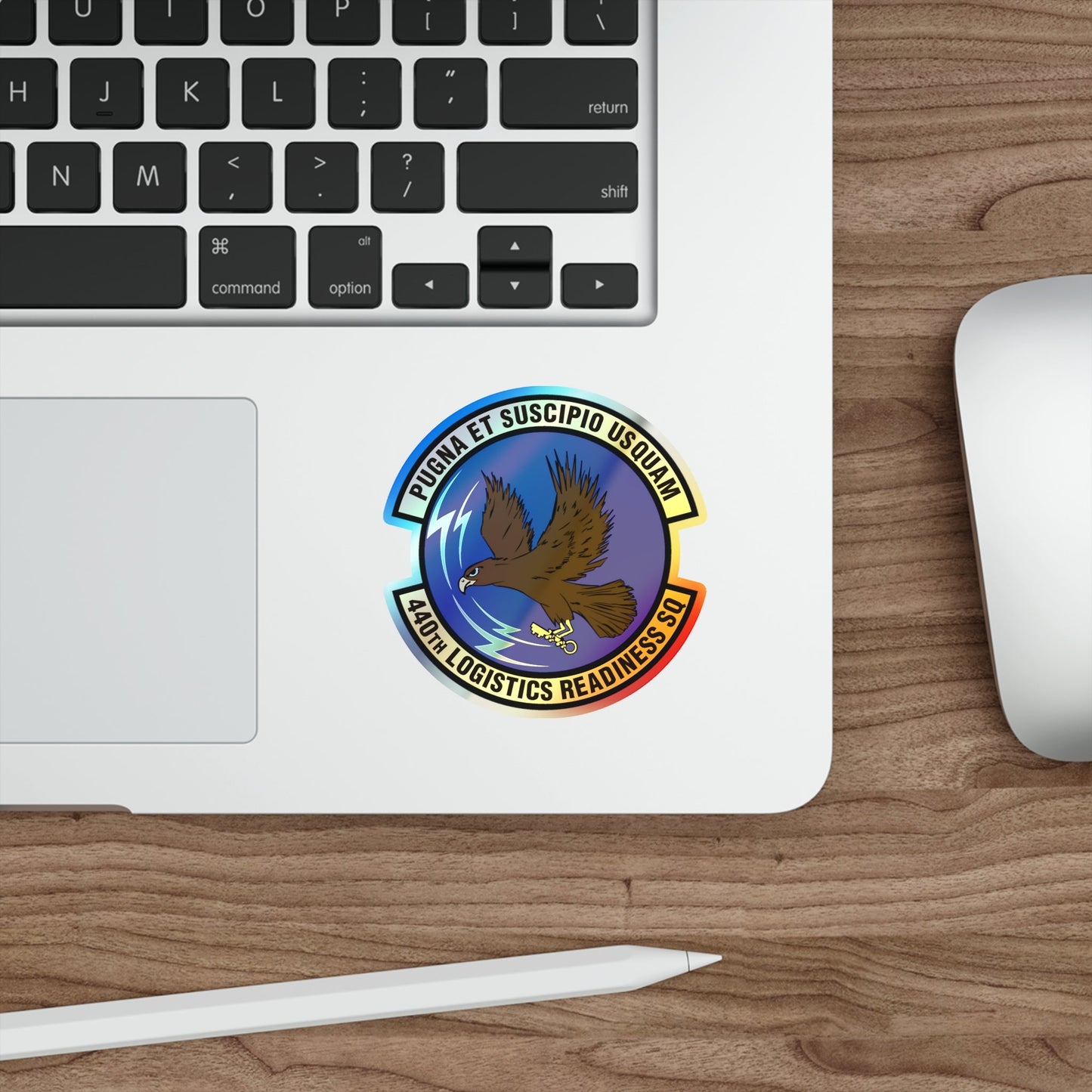 440th Logistics Readiness Squadron (U.S. Air Force) Holographic STICKER Die-Cut Vinyl Decal-The Sticker Space