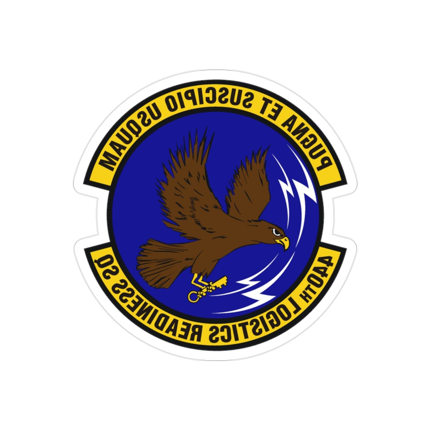 440th Logistics Readiness Squadron (U.S. Air Force) REVERSE PRINT Transparent STICKER-2 Inch-The Sticker Space