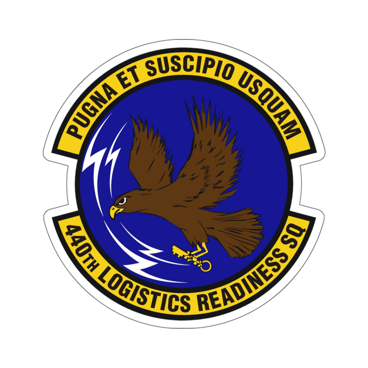 440th Logistics Readiness Squadron (U.S. Air Force) STICKER Vinyl Die-Cut Decal-White-The Sticker Space