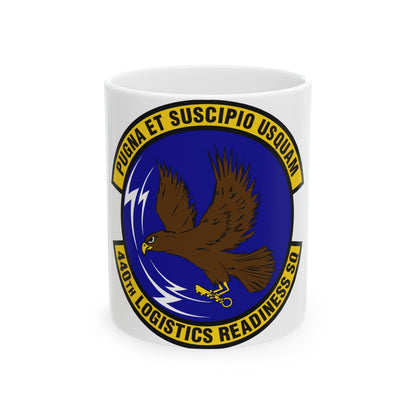 440th Logistics Readiness Squadron (U.S. Air Force) White Coffee Mug-11oz-The Sticker Space