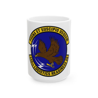 440th Logistics Readiness Squadron (U.S. Air Force) White Coffee Mug-15oz-The Sticker Space