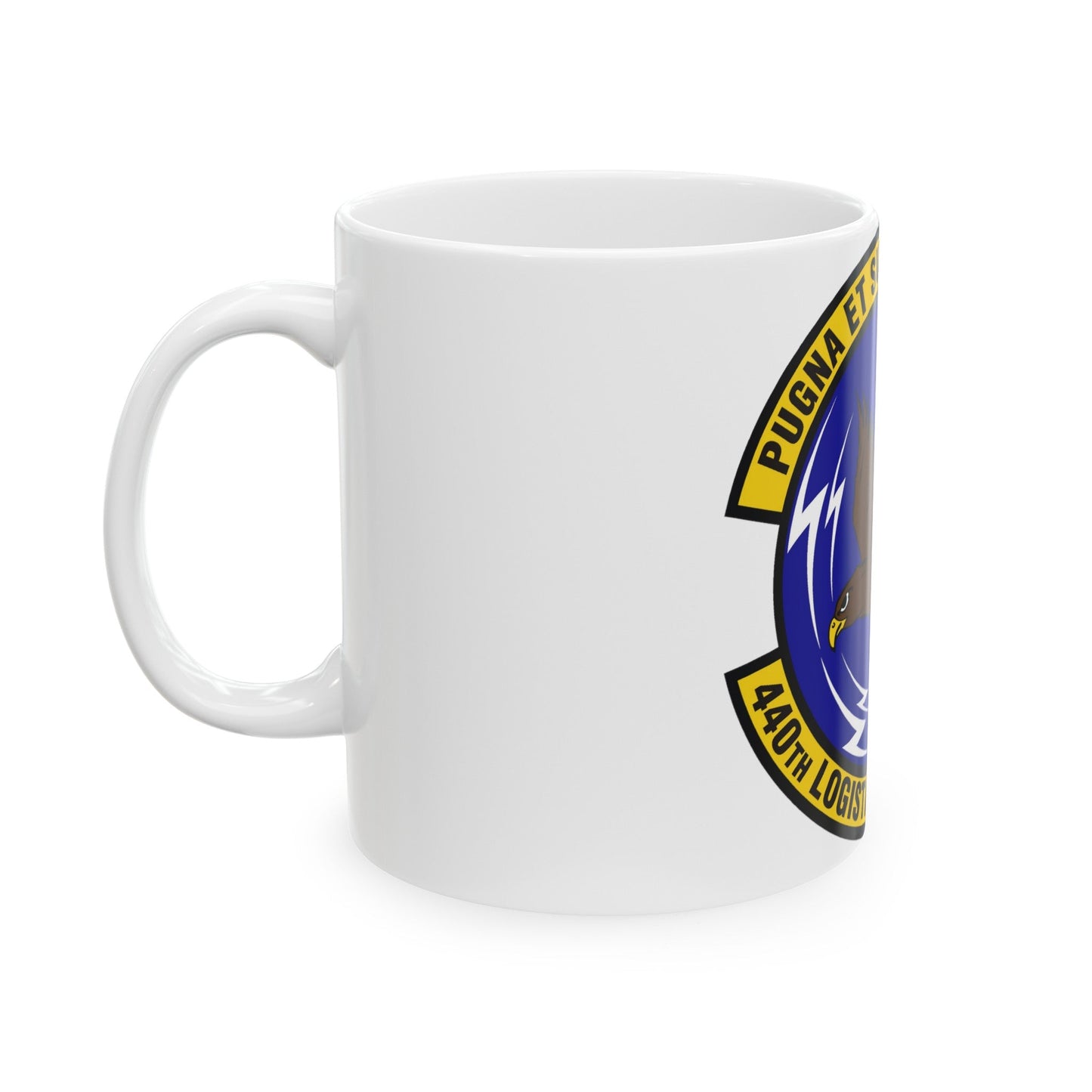 440th Logistics Readiness Squadron (U.S. Air Force) White Coffee Mug-The Sticker Space