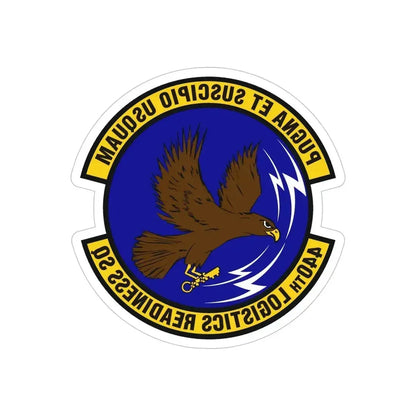 440th Logistics Readiness Squadron (U.S. Air Force) REVERSE PRINT Transparent Die-Cut STICKER 5 Inch Die-Cut Transparent - The Sticker Space