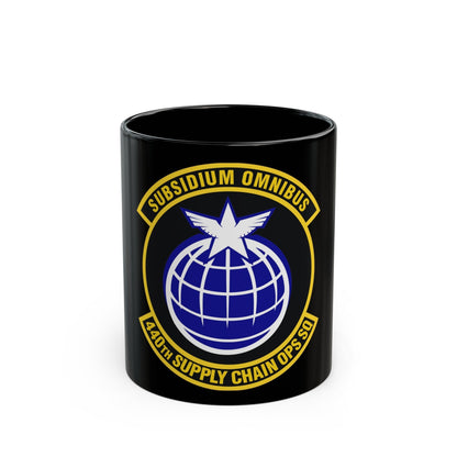 440th Supply Chain Operations Squadron (U.S. Air Force) Black Coffee Mug-11oz-The Sticker Space