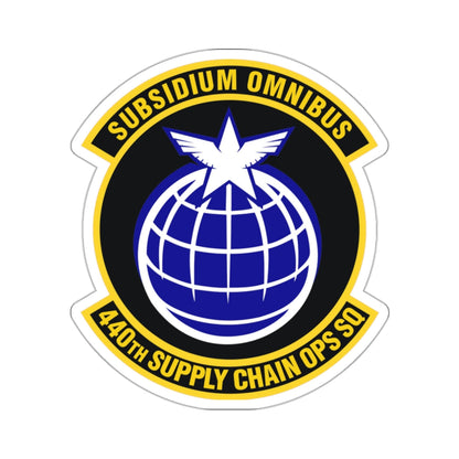 440th Supply Chain Operations Squadron (U.S. Air Force) STICKER Vinyl Die-Cut Decal-White-The Sticker Space