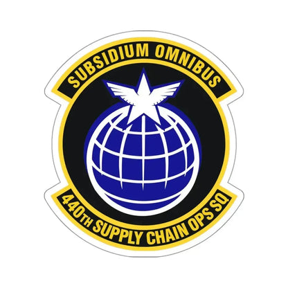 440th Supply Chain Operations Squadron (U.S. Air Force) STICKER Vinyl Die-Cut Decal 3 Inch - The Sticker Space