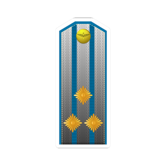 Bulgaria AirForce OF 5 (Bulgaria) (Military Rank) STICKER Vinyl Kiss-Cut Decal