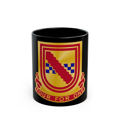 441dt Antiaircraft Artillery Missile Battalion (U.S. Army) Black Coffee Mug-11oz-The Sticker Space