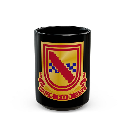 441dt Antiaircraft Artillery Missile Battalion (U.S. Army) Black Coffee Mug-15oz-The Sticker Space