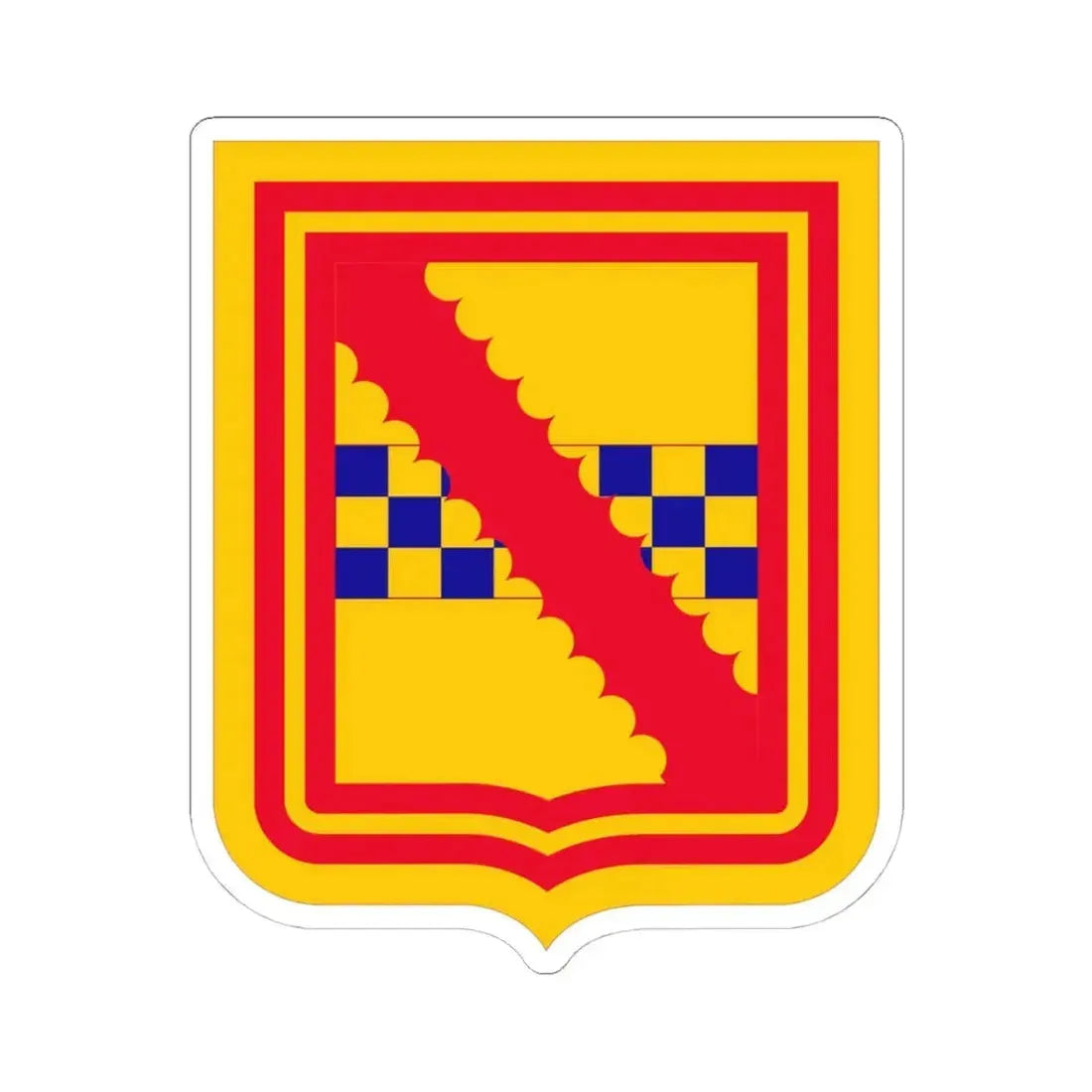 441st Antiaircraft Artillery Missile Battalion v2 (U.S. Army) STICKER Vinyl Kiss-Cut Decal 4 Inch White - The Sticker Space