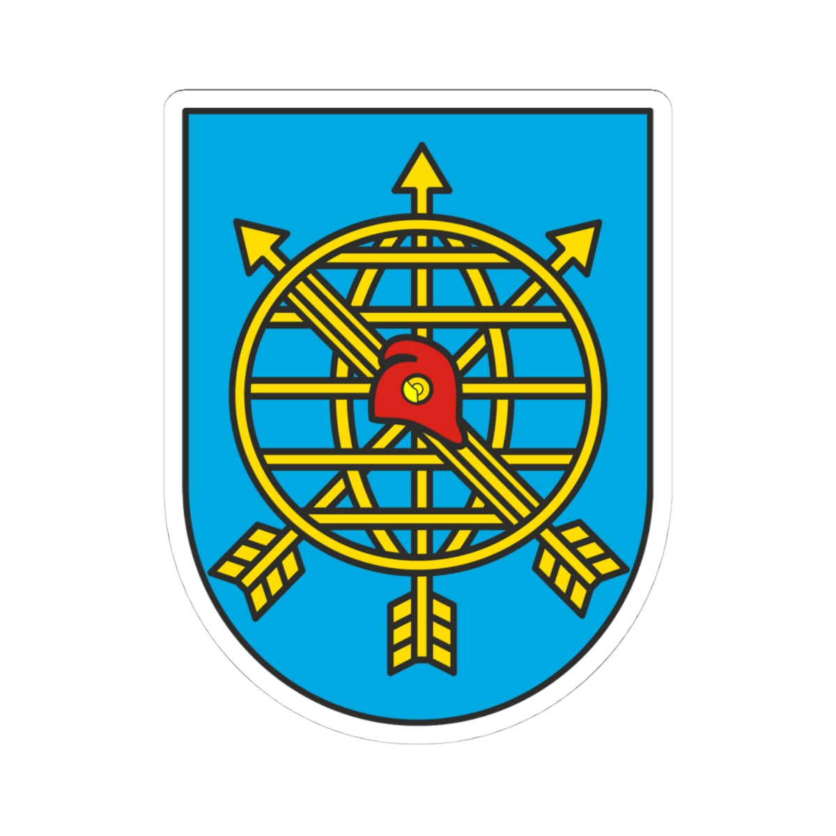 Arms of Rio de Janeiro (Brazil) (Coat of Arms) STICKER Vinyl Kiss-Cut Decal