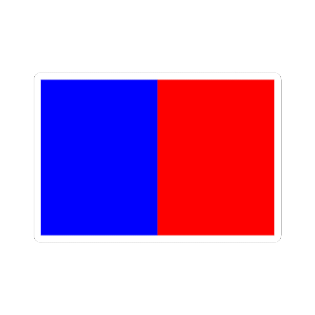 Flag of Castillon (France) STICKER Vinyl Kiss-Cut Decal