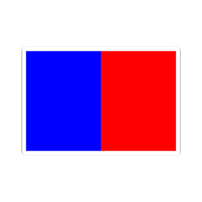 Flag of Castillon (France) STICKER Vinyl Kiss-Cut Decal