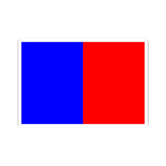 Flag of Castillon (France) STICKER Vinyl Kiss-Cut Decal