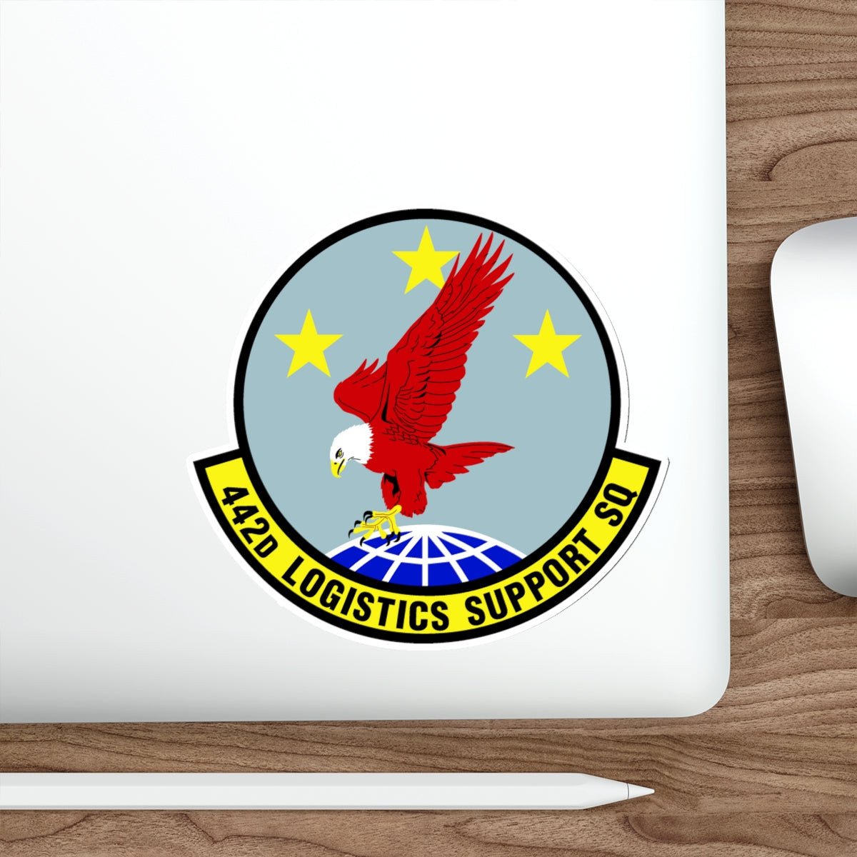 442d Logistics Support Squadron (U.S. Air Force) STICKER Vinyl Die-Cut Decal-The Sticker Space