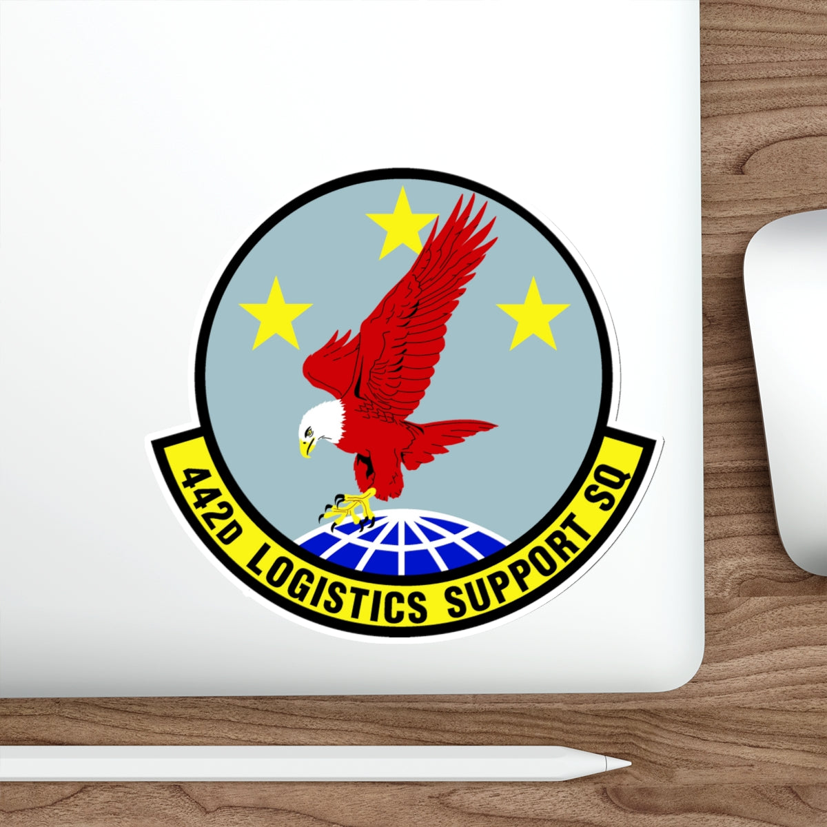 442d Logistics Support Squadron (U.S. Air Force) STICKER Vinyl Die-Cut Decal-The Sticker Space