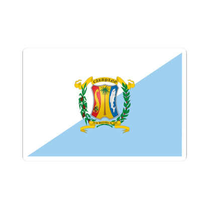 Flag of Municipio Bermudez (Venezuela) STICKER Vinyl Kiss-Cut Decal