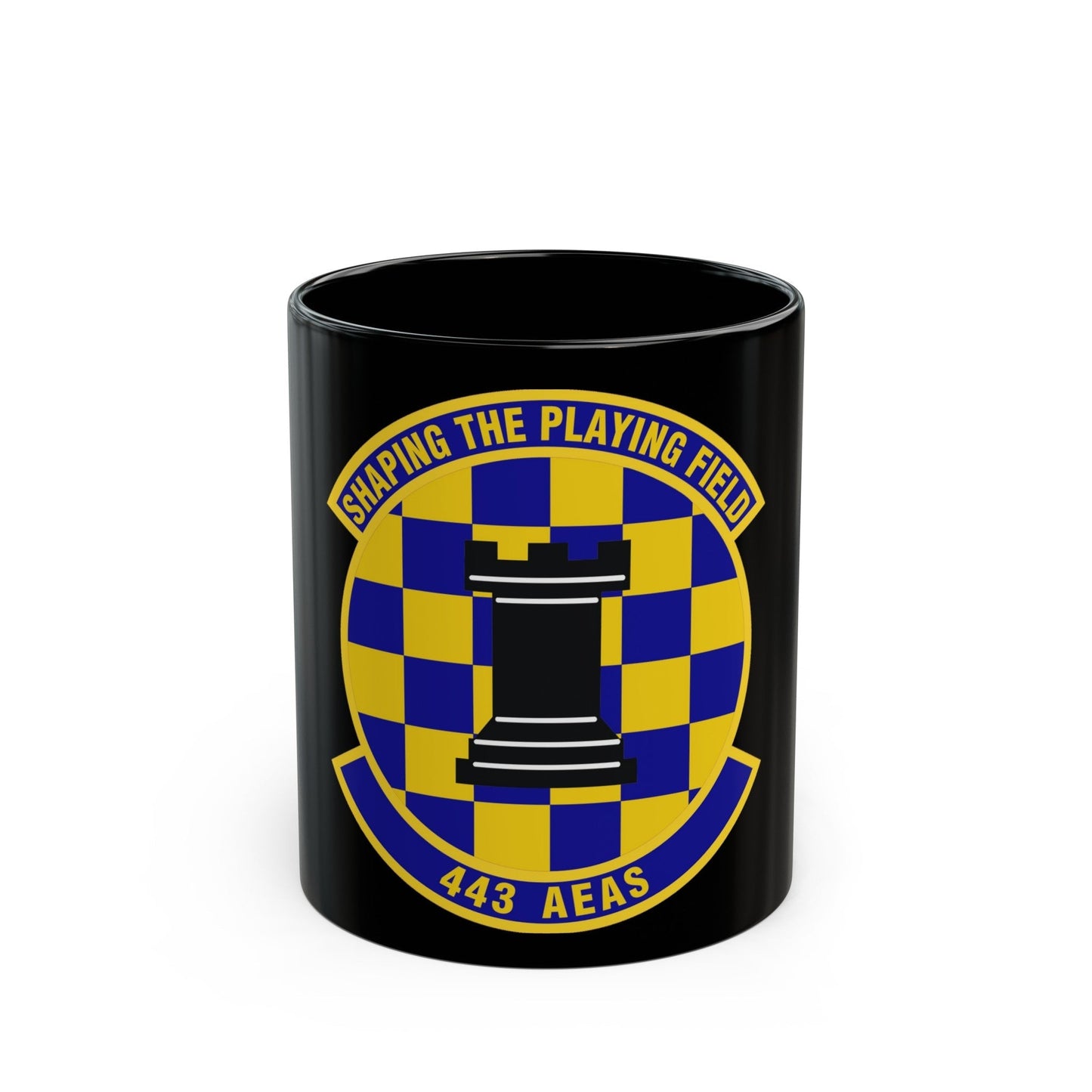 443d Air Expeditionary Advisory Squadron (U.S. Air Force) Black Coffee Mug-11oz-The Sticker Space