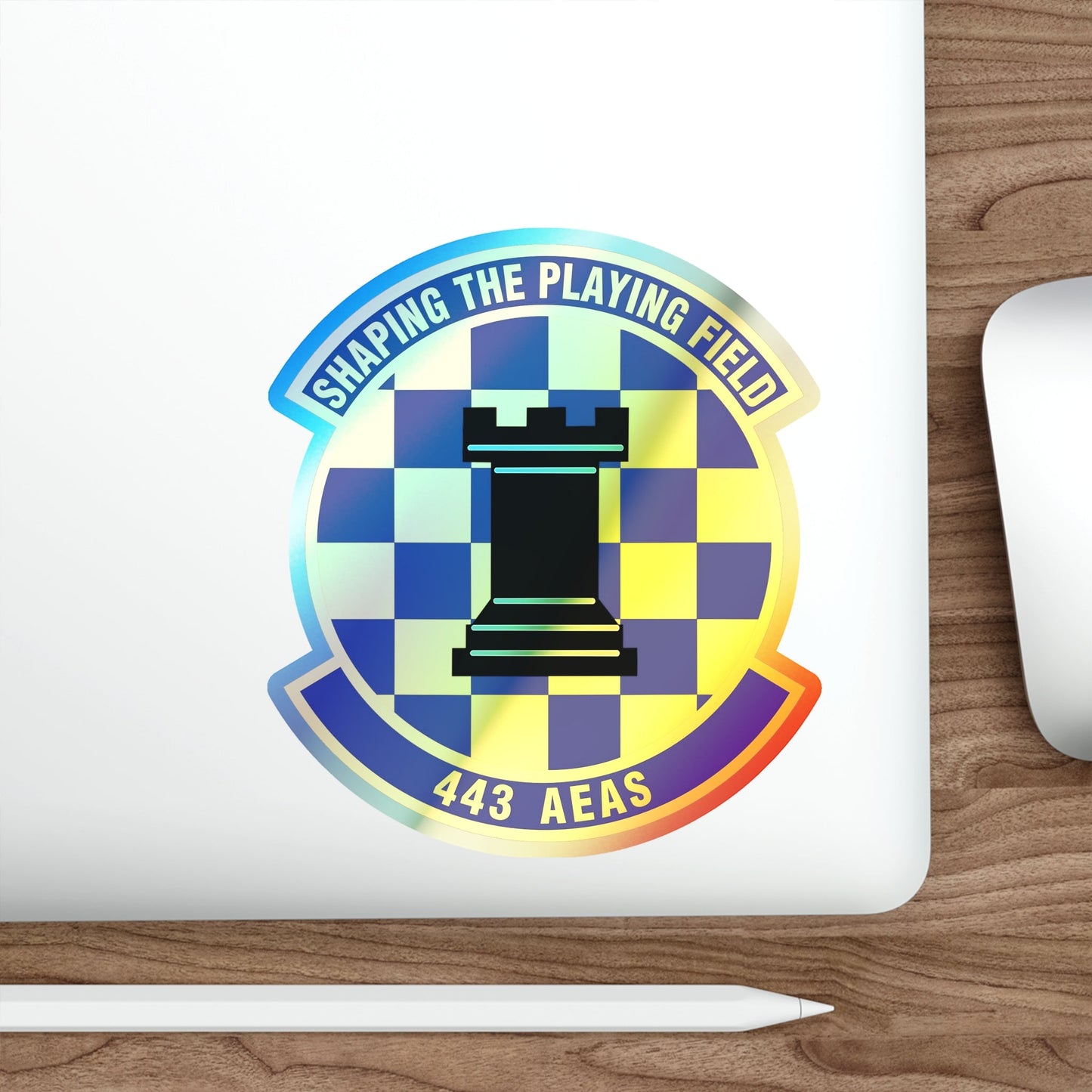 443d Air Expeditionary Advisory Squadron (U.S. Air Force) Holographic STICKER Die-Cut Vinyl Decal-The Sticker Space