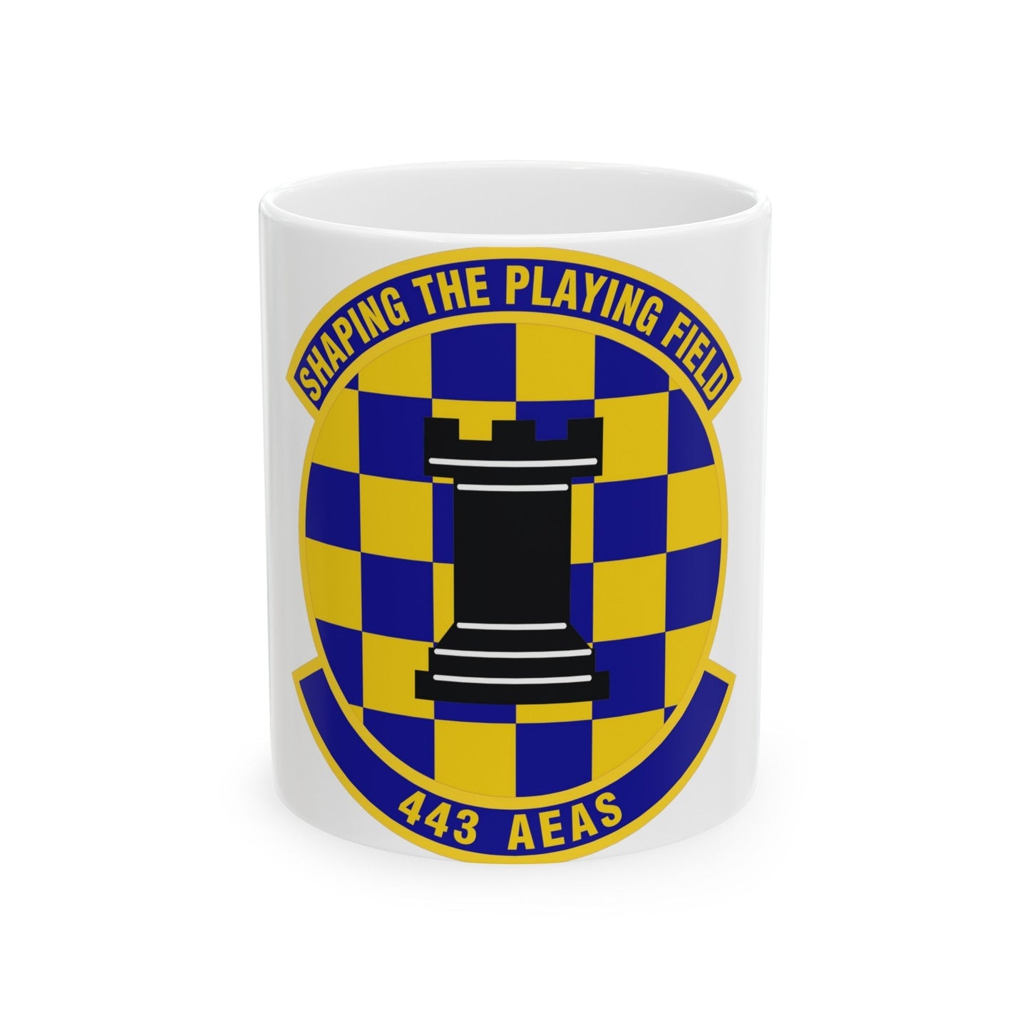 443d Air Expeditionary Advisory Squadron (U.S. Air Force) White Coffee Mug-11oz-The Sticker Space