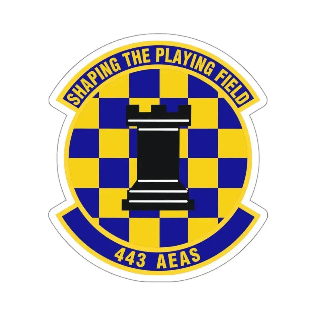443d Air Expeditionary Advisory Squadron (U.S. Air Force) STICKER Vinyl Die-Cut Decal 3 Inch - The Sticker Space