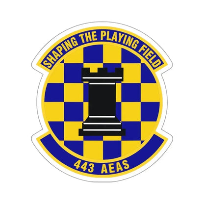 443d Air Expeditionary Advisory Squadron (U.S. Air Force) STICKER Vinyl Die-Cut Decal 3 Inch - The Sticker Space